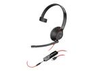 HP Poly Blackwire C5210 (805H4AA / 207587-201) Mono USB-C, kuulokemikrofoni