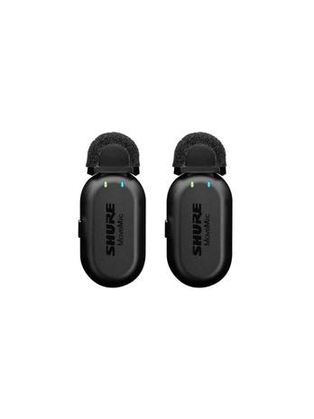 Shure MoveMic Two, langaton Lavarlier-nappimikrofoni 2 kpl