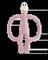 Matchstick Monkey teething purulelu Dusty Pink – kuva 7