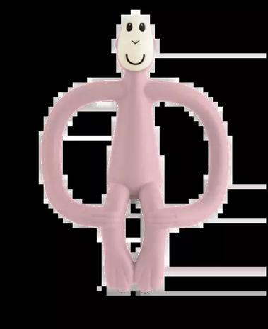 Matchstick Monkey teething purulelu Dusty Pink