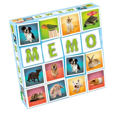 Memo+ Lemmikit, muistipeli