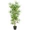 vidaXL Tekokukka Bambu ruukulla vihreä 120 cm – kuva 7