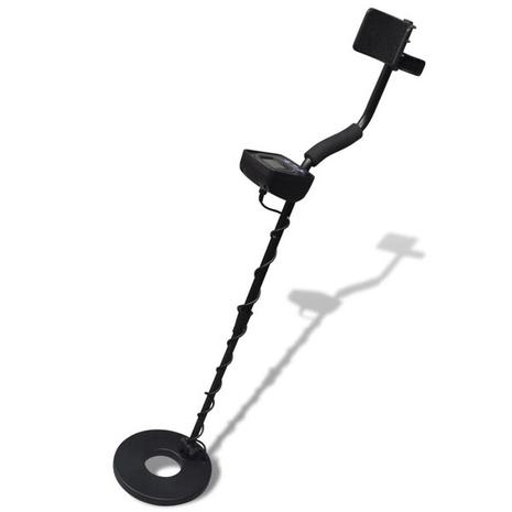 vidaXL 141463, metallintunnistin 21 cm hakukelalla ja LCD näytöllä etsintäsyvyys 300cm
