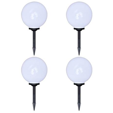 vidaXL Ulkolamput polulle 4 kpl LED 30 cm maapiikillä