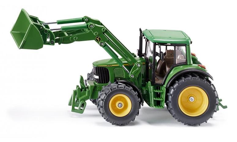 Siku John Deere traktori etukauhalla 1:32