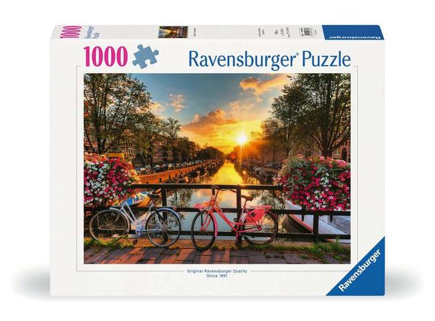 Ravensburger Bicycles in Amsterdam 1000p palapeli