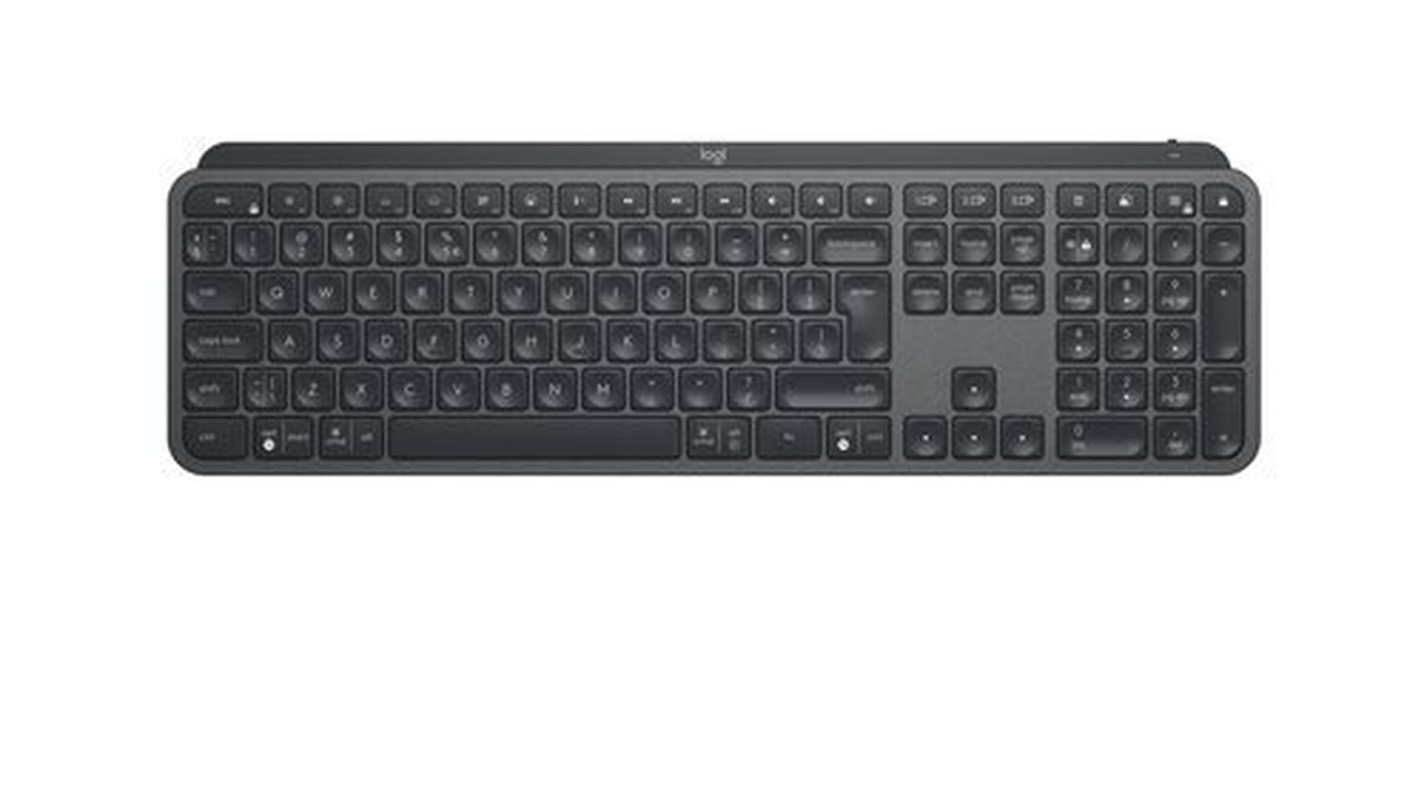 Logitech MX Keys for Business - Yhdysvallat - Näppäimistö - Englanti (US) - Musta