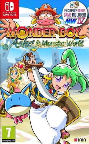 Wonder Boy - Asha in Monster World, Nintendo Switch -peli