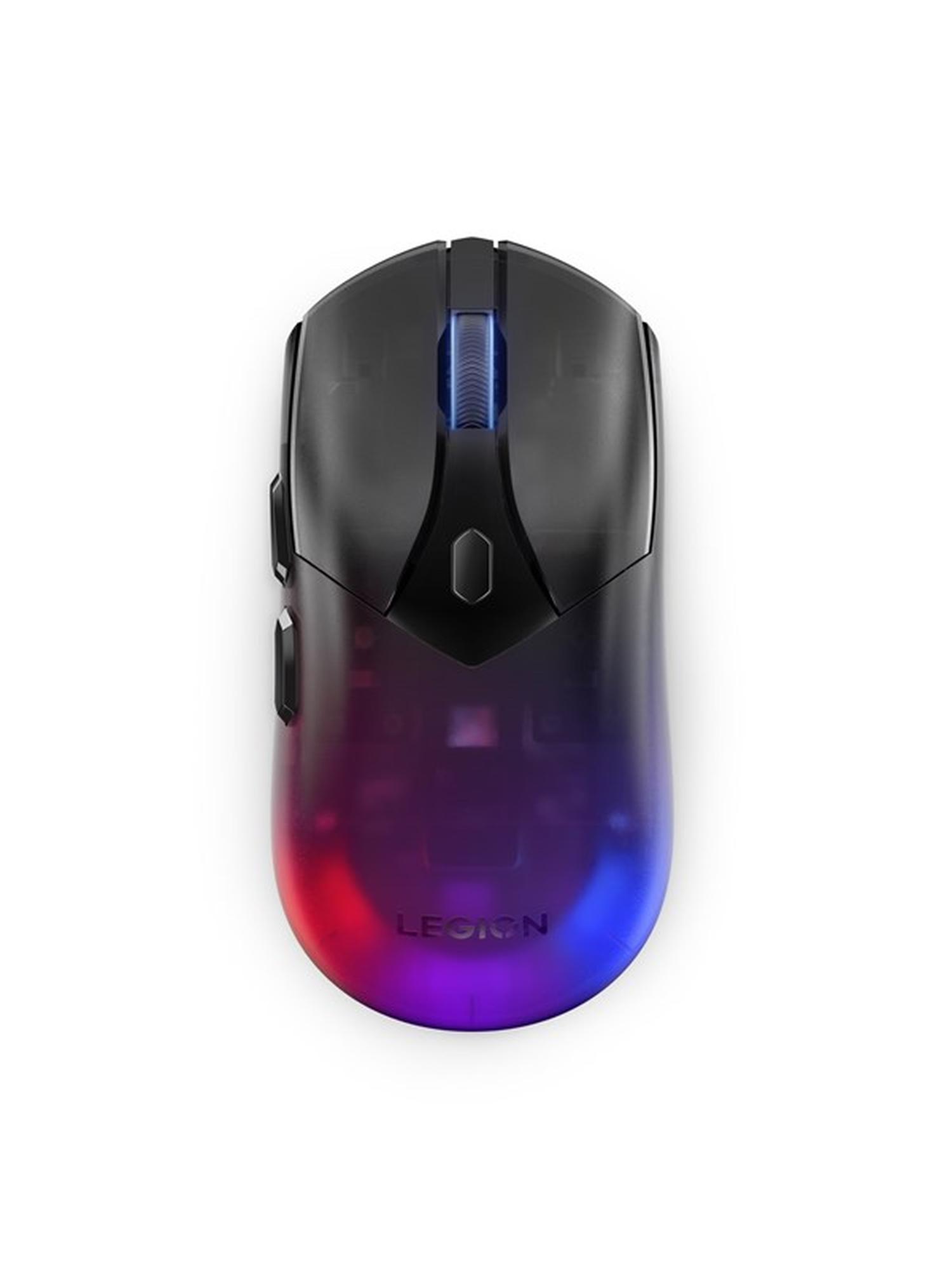Lenovo Legion M410 Wireless RGB - Hiiri - 6 painiketta - Musta RGB-valolla