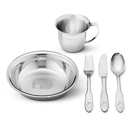 Georg Jensen Elephant, lasten astiasto – kuva 2/8