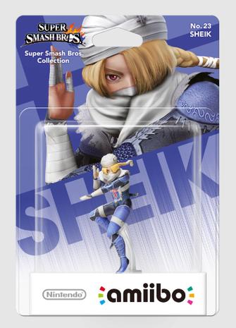 Amiibo Super Smash Bros - Sheik, hahmo – kuva 4/8