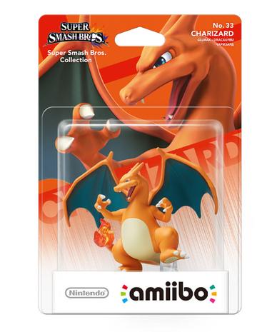 Amiibo Super Smash Bros - Charizard, hahmo
