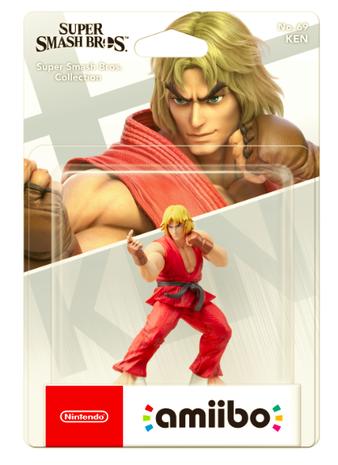 Amiibo Super Smash Bros - Ken, hahmo
