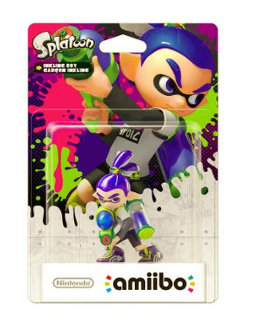 Amiibo Splatoon Collection - Inkling Boy, hahmo