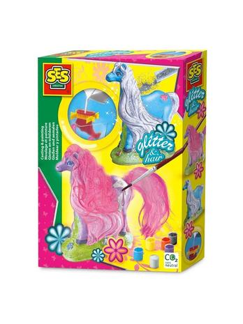 SES plaster casting-horse with Mane