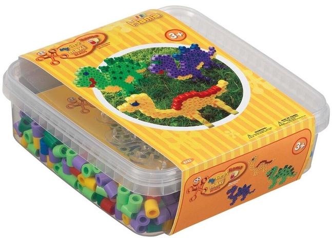 Hama Beads - Maxi - 600 beads in box - Dinosaur