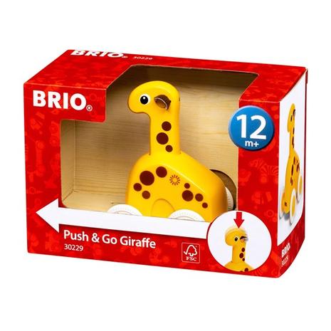 BRIO 30229 Push & Go Giraffe
