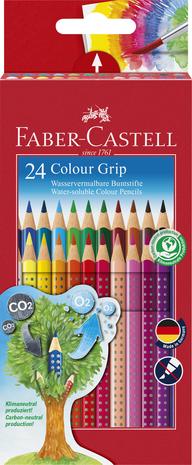 Faber-Castell, 24 Colour Grip 2001 värikynää