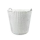 Korbo Pyykkisäkki Korbo-koriin valkoinen 65 l