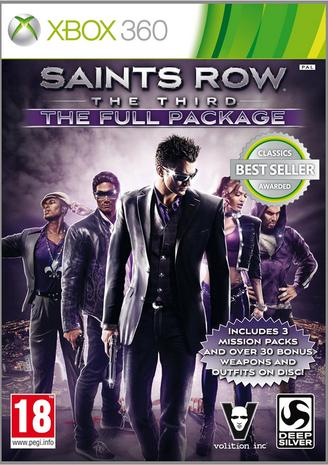 Saints Row: The Third - the Full Package, Xbox 360 -peli