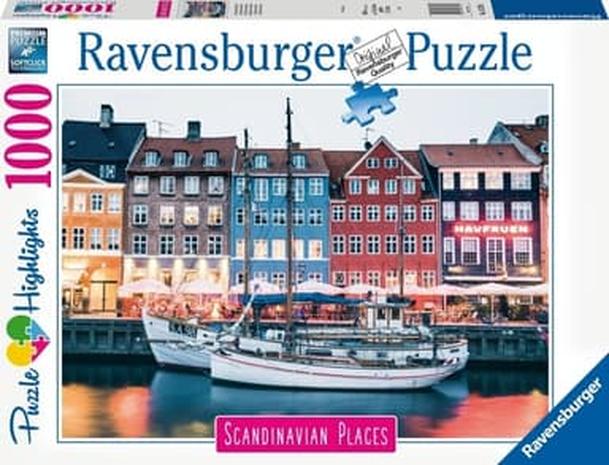 Ravensburger Copenhagen Denmark 1000p palapeli