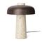 Menu Reverse Table Lamp Travertine / Bronze Brass – kuva 8