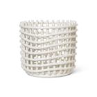 Ferm Living Ceramic Basket L, keramiikkakori 21 x 23,5 cm