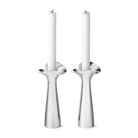 Georg Jensen Bloom Botanica Candlestick, 2 Pcs – kuva 7/8