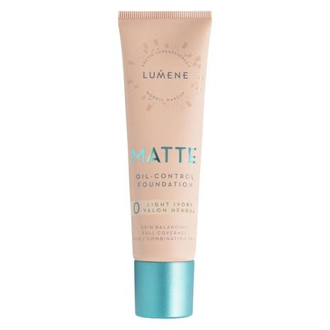 Lumene Matte Oil-Control Foundation Light Ivory