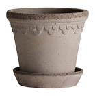 Bergs Potter Copenhagen Ruukku 25 Cm - Ruukut Terrakotta Harmaa - KG25S