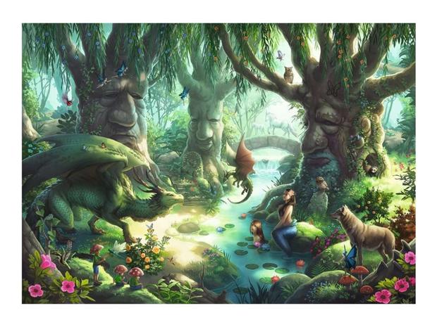 Ravensburger Puzzle 368 EXIT Magic forest