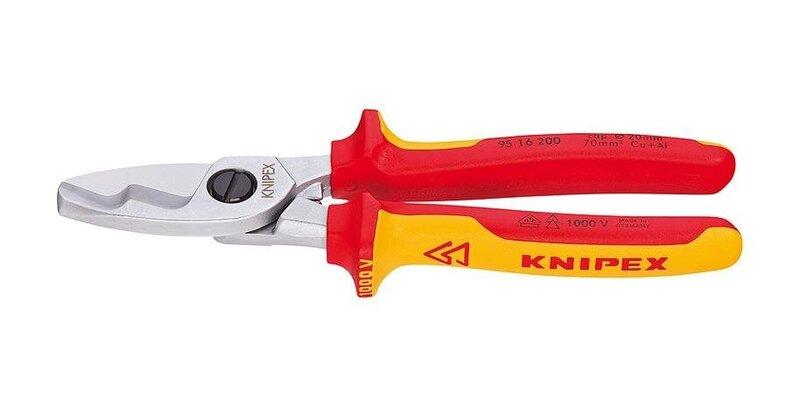 Knipex 95 16 200, kaapelisakset vde