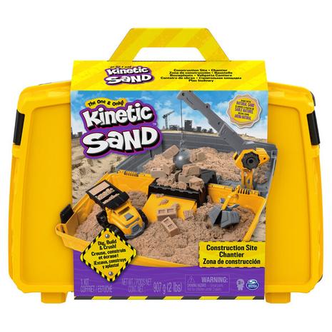 Kinetic Sand - Construction Folding Sandbox (6055877)