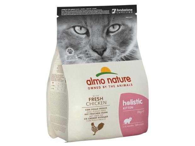 ALMO NATURE kylling Kitten tørfoder til kattekillinger - 2 kg