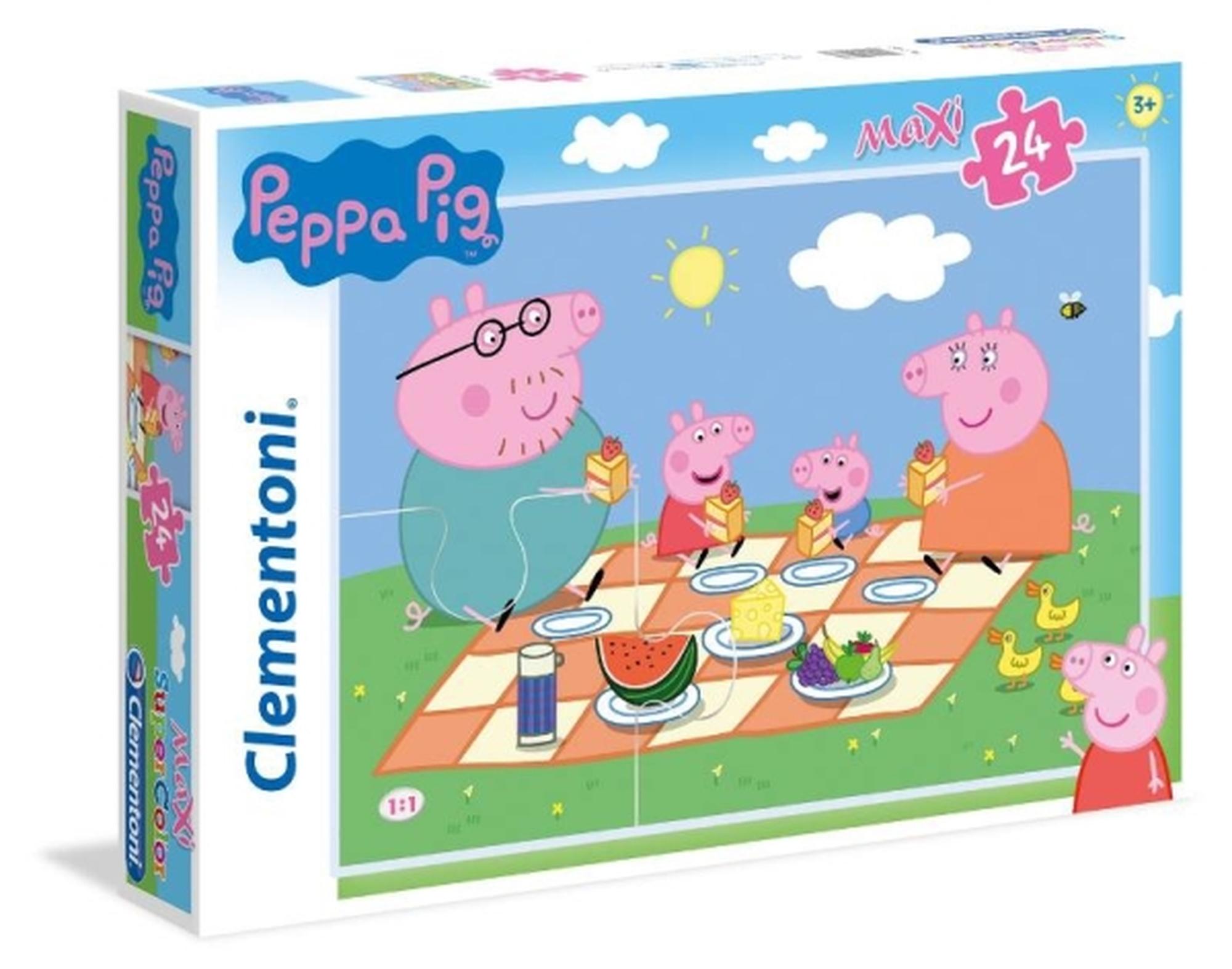 Clementoni Maxi Puzzle Peppa Pig 24st. Lattia