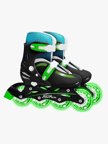 Skids Control INLINERS w/light. Adjustable 5-9 years