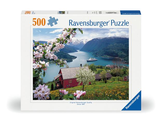 Scandinavian Landscape Palapelit 500 palaa, Ravensburger