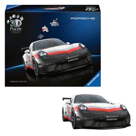 Ravensburger Porsche GT3 Cup 3D Puzzle, 108pc 3D Palapeli