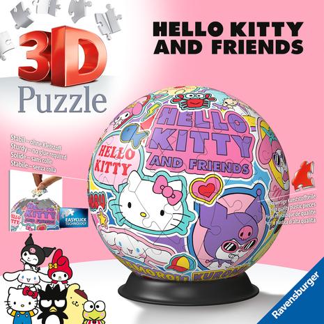 Ravensburger Hello Kitty 3D Puzzle, 72pc 3D Palapeli