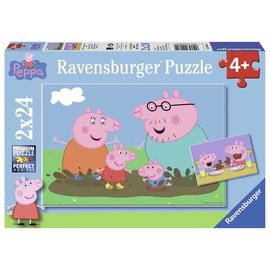 Ravensburger Pipsa Possu, palapelit 2 x 24 p.