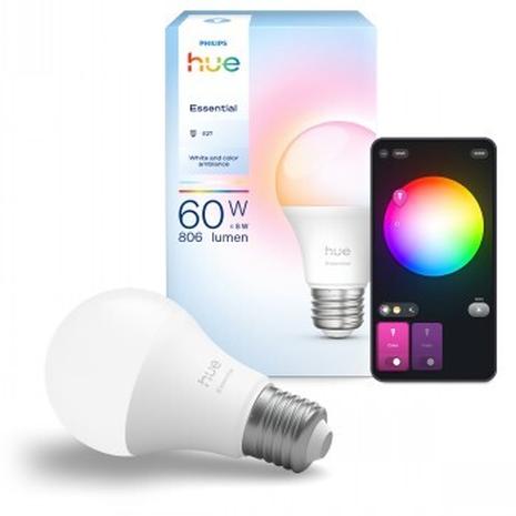 Philips Hue Essential White and color ambiance E27 60W 806lm 1-pack