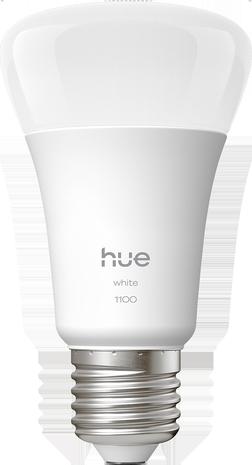 Philips Hue LED-älylamppu, White, E27, 1100 lm, 2-pack