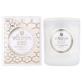 Voluspa Suede Blanc Classic Boxed Candle 60h
