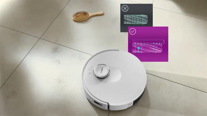 Bosch Spotless Advanced + BCRD2W, robotti-imuri