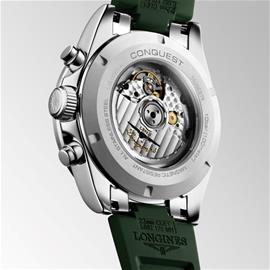 Longines Conquest Chronograph, 42mm, rannekello L38354029