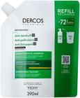 VICHY Dercos DS Refill hilsettä ehkäisevä shampoo kuiville hiuksille, 390 ml