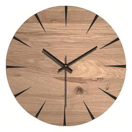 Analoginen seinäkello 30cm - puu