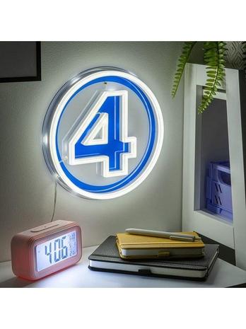 Fantastic 4 Wall Mountable LED Neon Light – kuva 1/6