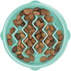 Outward Hound Fun Feeder Slo-Bowl Mint X-Small 14x3cm
