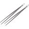 Grillin pinsetit Lamart BBQ, 30 cm, hopeiset – kuva 1